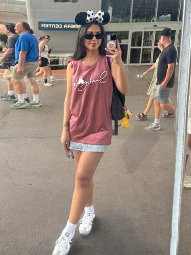 Magic Castle Tank Women Magic Kingdom Graphic Vest Summer Casual Vacation Sleeveless Tanks Tops4