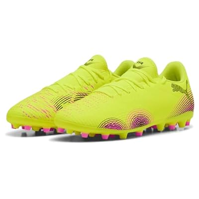 Puma - Future 8 Play MG, Zapatillas de fútbol Unisexo, Yellow Alert-Puma Black-Sun Struck, | Ya disponible en tu tienda friki favorita! En mundofriki.es!