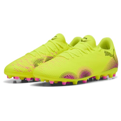 Puma - Future 8 Play MG, Zapatillas de fútbol Unisexo, Yellow