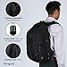 Targus Spruce EcoSmart Travel Laptop Backpack for 17 inch Laptops, TSA-Friendly Carry On Backpack Laptop Bag for Work and Travel, Black (TBB019US)
