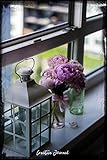 vase lampe chinoise ceramique  Creative Journal: Dot Grid Journal - Colorful Flower Vase Lamp Bedroom Window - black Dotted Diary, Planner, Gratitude, Writing, Travel, Goal, Bullet Notebook - 6x9 120 pages