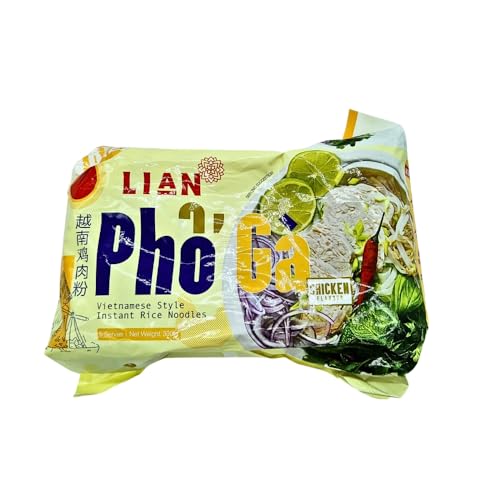Lian Instant Vitenamese Rice Noodles Chicken Flavour 300g