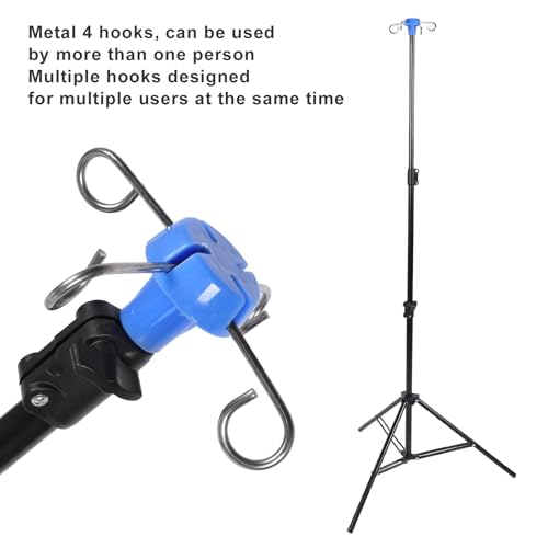 Suporte Móvel para Gotejamento Iv, Suporte Portátil para Pólo, Elevadores Clearfloor