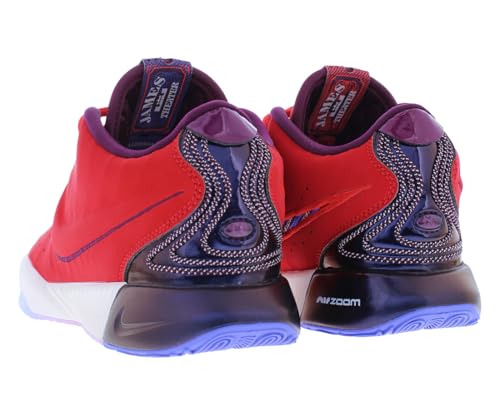 Nike Lebron XXI SE GS Boys Shoes Size 6.5, Color: University Red/Ivory/Bordeaux/Sunny Red2