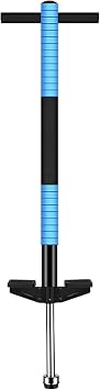 Pogo Stick for Children Over 7 Years Old, Adult Pogo Stick, 33 to 176 Pounds, Pro Master Pogo Stick, Funny Toy, Jump Pole, Blue - 33 to 66 lbs