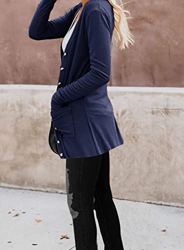 Naggoo YSK289022060839 Irregular Lightweight Long Sleeves Women Cardigan Sweaters Fall Open Front Knit Sweater Cardigan  thumb #3