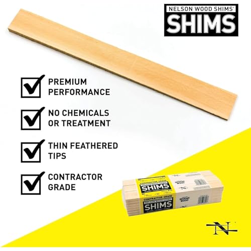 Image of Wood Snapping Shim, 3 /8 x 1-3 /8 x 12-In., 42-Pk.