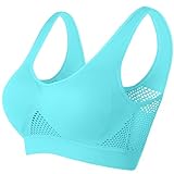 HAOLEI Abbigliamento Donna Saldi Reggiseno Sportivo Donna da 1/2/3/5 Confezione Reggiseni Sportivi da Yoga per Donna - Supporto Medio - Cotone Taglie Forti Comodo Reggiseno Regalo Festa della Mamma