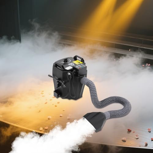 Máquina de humo con hielo seco de 3500 W, 110 V con control inteligente de temperatura | Máquina de humo de bajo nivel, gran capacidad: tanque de 2,6 galones de agua y 11 libras de hielo seco, para escenario, fiesta, DJ, boda y concierto miniatura 3