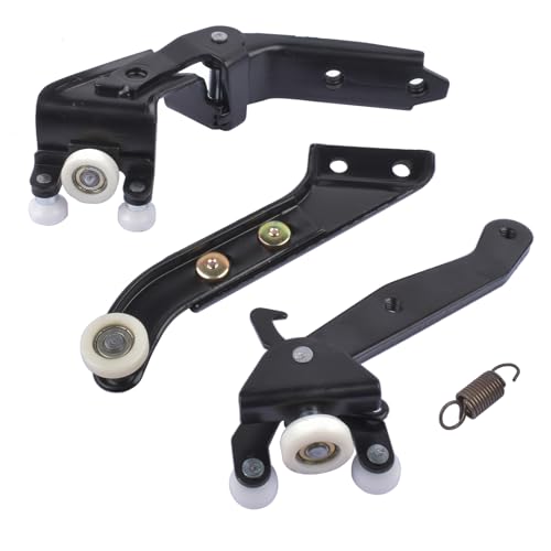 Flynsu Schiebetür Rollen Führung Rechts Satz Kompatibel mit Mul-tivan V Trans-porter V T5 7H0843436D 7H0843436H