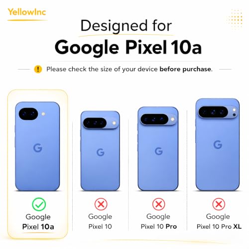 Image of Translucent Case for Google Pixel 10A, Magentic Stand, Aero-Space Grade Protection, Cover (Frosted Black with Ring Stand, Google Pixel 10a)