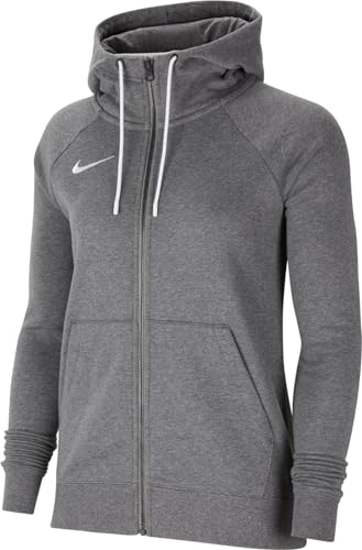 Nike Femme Cw6955-071_m Hoodie, Gris (Charbon Chiné/Blanc), M EU