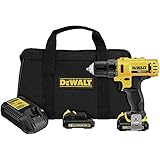 DeWalt DCD710S2 Bohrmaschine mit Pistolengriff Lithium-Ion 1.5 Ah 1100 g schwarz, gelb-kabellos