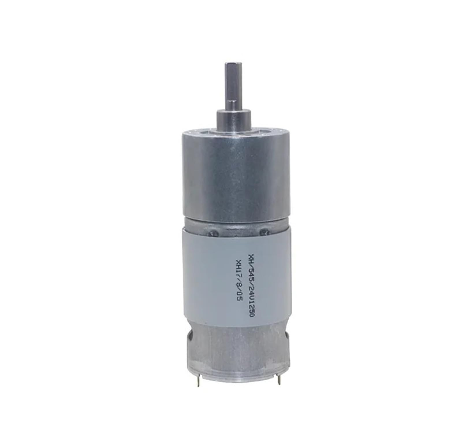 JGB37-545 Moteur à engrenage CC 12 V 24 V, moteur électrique miniature à faible vitesse et couple élevé avec encodeur Hall pour robot domestique intelligent, courroie convoyante (sans support, 24 V