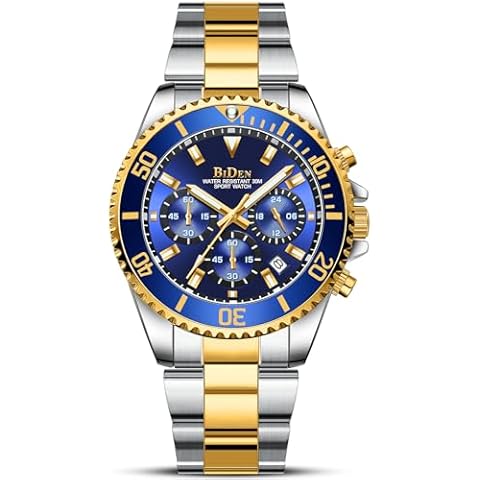 HANPOSH Men's Chronograph Waterproof Watch Cover