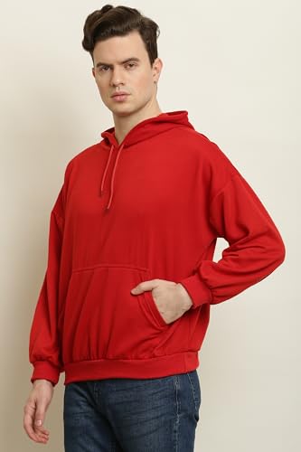 Image of Fleece Oversized Fit Pocket Hoodie for Men Small to 10xl