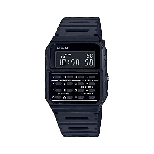 CASIO Digital CA-53WF-1BDF