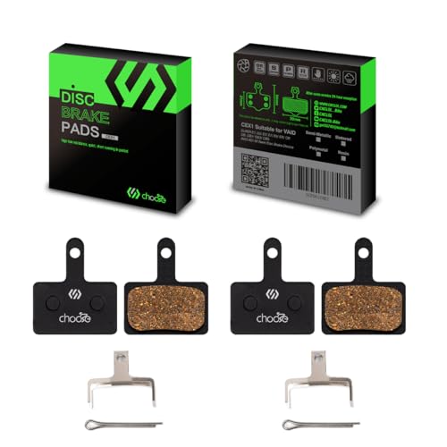 Chooee 2 Pares de Pastillas de Freno de Disco de Bicicleta para Shimano M446 M395 M486 M485 M475 M416 M515 M445 M525