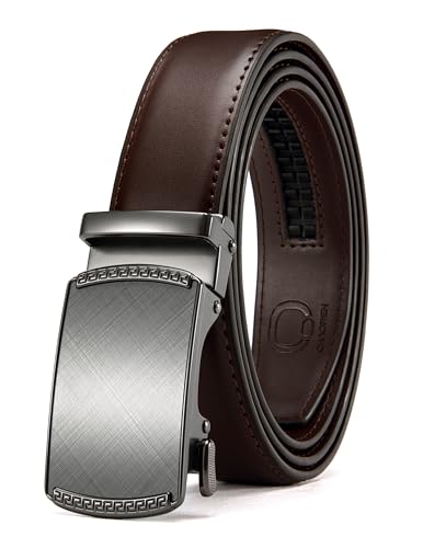 Image of CHAOREN Ratchet Belt Strap Only 1 1 /4 inch, Replacement Leather Belt for 32mm Buckle