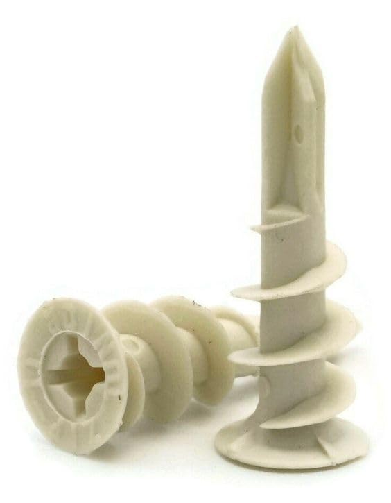 Nylon Self Drilling SDS Dry Wall Anchor Plug 42mm (Pack of 25 Pcs)-image-33
