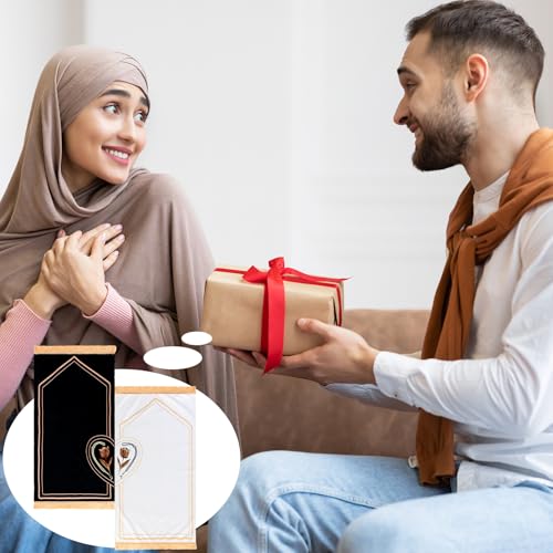 Set de 2 tapetes de oración Muslim couple Tegeme miniatura 6