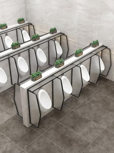 Cloison de toilette à fixer au mur hydrofuge séparateur intimité restaurant