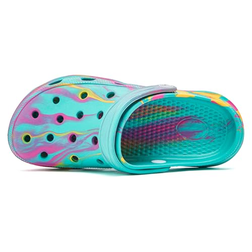 HOBIBEAR Unisex Iridescent Garden Clog — view 4