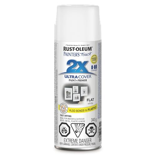 Rust-Oleum Painter's Touch 2X Ultra Cover Flat White 340g