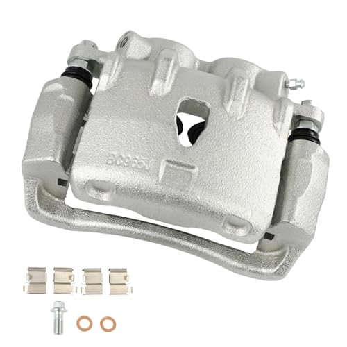 Image of cciyu Front Right Disc Brake Caliper Assembly w /Bracket For Cadillac For CTS 2008 2009 2010 2011 2012 2013 2014 Replace# 18B5116 Front Passenger Side