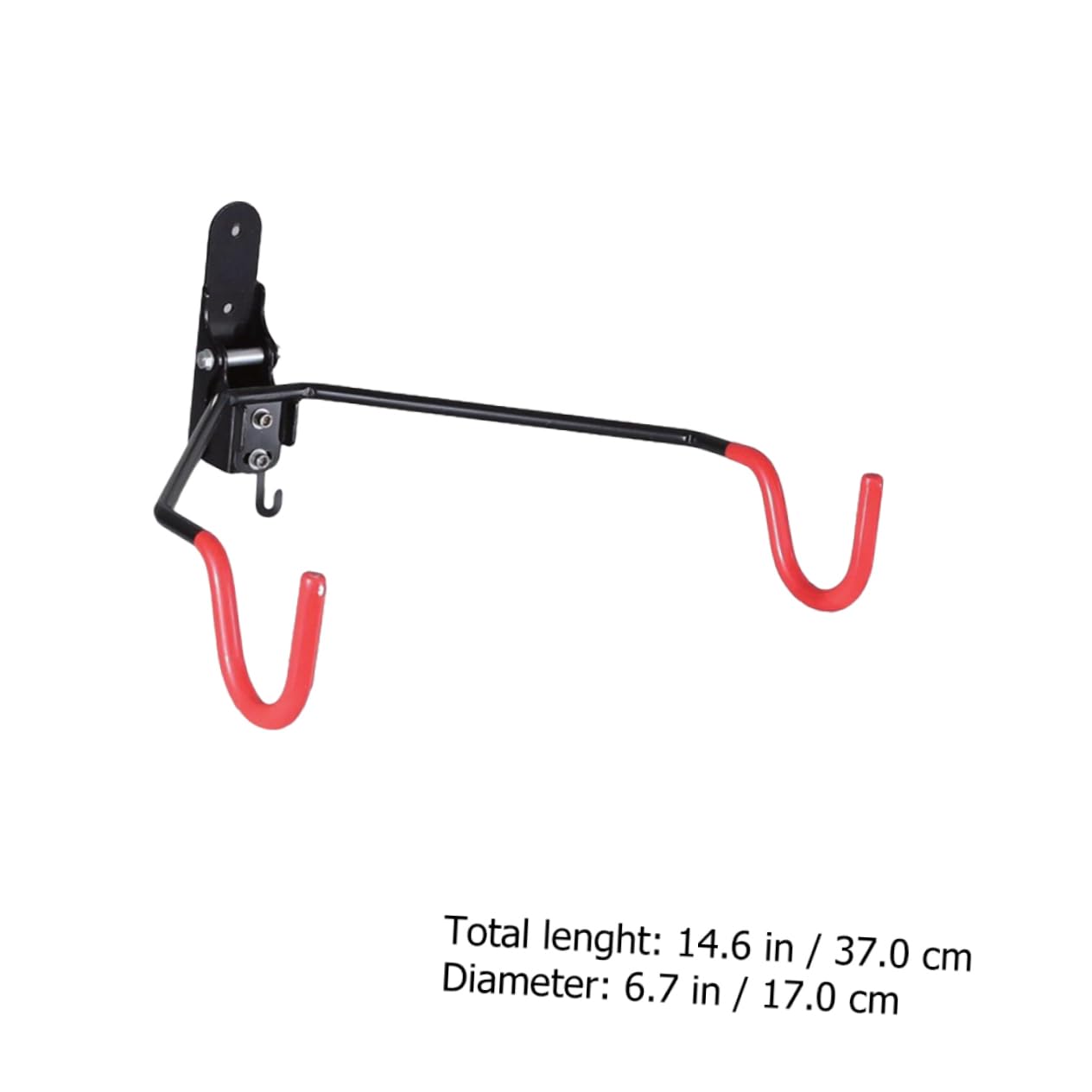 ifundom Heavy Duty Bike Wall Hook Bike Helmet Holder for Space-saving Storage Garage Shed Versatile Wall-mount Design