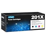 201X Toner Cartridge MFP M277dw M277c6 CF400X 201X High Yield Compatible for HP 201A Toner Cartridge with Chip for Laser Jet Pro MFP M277dw M277c6 Laser Jet Pro M252dw M252n MFP M277n HP201X