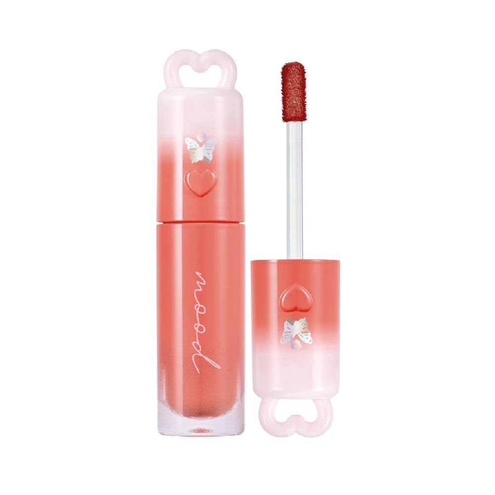 PERIPERA Kalıcı, Pigmentli, Işıltılı, Parlak Bitişli Tint Ink Mood Glowy Tint (37 Coral Pretty)