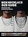 ChainsPro Leather Necklace Cord 3mm Male Female Daily Jewelry Handmade Choker 20 Inch Mens Necklace