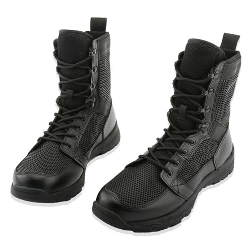 Outdoor Sports Boots Summer Mesh Black High Top Training Boots Non-Slip Wear-Resistant Mountaineering Boots Hiking Boots4