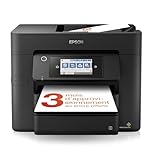 EPSON WorkForce Pro WF-4830 | Imprimante 4-en-1 - Impression recto-verso, Numérisation, Copie, Fax - WiFi Direct, Ethernet, 25ppm Noir/12ppm Couleur, PrecisionCore, ADF, Mobile, Compacte