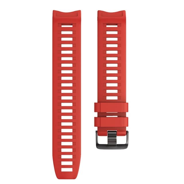 Correa de silicona Garmin Instinct GUMMMY flexible y resistente al sudor color ágata
