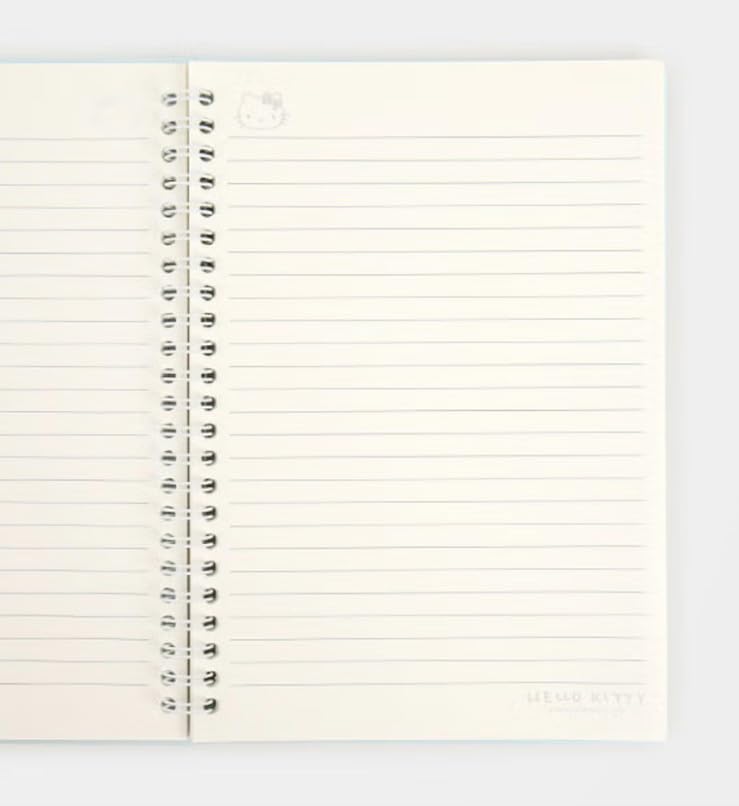 Cahier à spirales A5 Florian : journal de notes rigide en PP