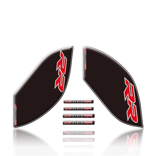 Genouillères de réservoir BMW S1000RR grip latéral noir anti-rayures 2015-2018