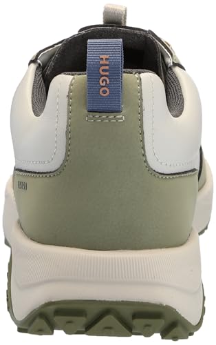 Image of HUGO Mens Running Style Mix Material Sneakers