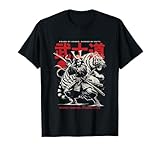 Samurai Tiger - Japan Bushido Oni Ronin Warrior T-Shirt