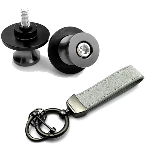 M8 スイングアームスプール スライダースタンド ネジ & キーチェーン キーリング に適合するニンジャ 650 に適合するZX4R に適合するZX4RR に適合するZ650 に適合するZ800 に適合するZ900 に適合するZ1000 に適合するZ100