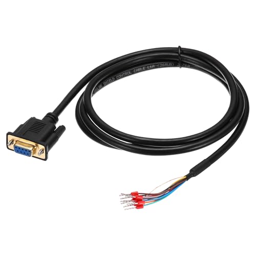 Câble RS232 DB9 femelle vers fil nu 26 AWG double blindage de 1,5m