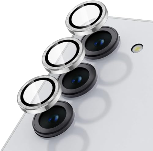 Image of for Samsung Galaxy S23 FE 5G Camera Lens Protector, 9H Tempered Glass, 3 Pack -1 Set SILVER