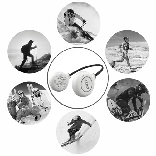 Altavoces inalámbricos Bluetooth sin dolor para casco de esquí y running 7