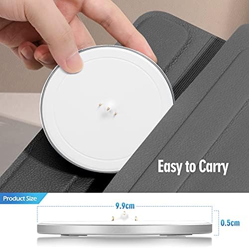 Power Up Charging Dock, Compatible with Ultimate Ears UE Boom 3 / Megaboom 3, Portable Bluetooth Speaker Charging Pad, Type-C Cable Included (White)