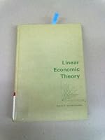 Linear Economic Theory 0135368960 Book Cover