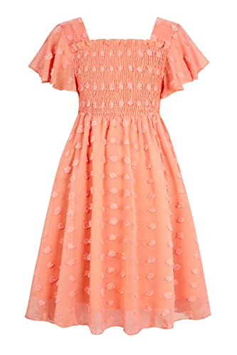Vestido de gasa Kids4ever cómodo y fresco para niñas de 6 a 12 años activos