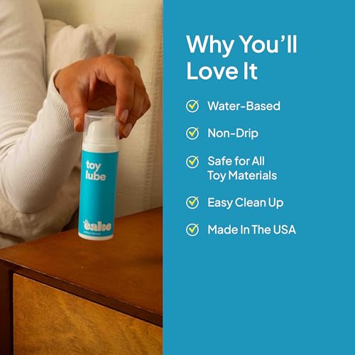 Image of Hello Cake Toy Lube, Thick, Non-Drip Jelly Lube for Adult Toys, Water-Based Personal Lubricant for Men, Women, and Couples, 1.7 fl oz