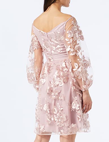 Chi Chi London Women's Dress Cocktail, Blush, 12 (71139BU) - Image 4