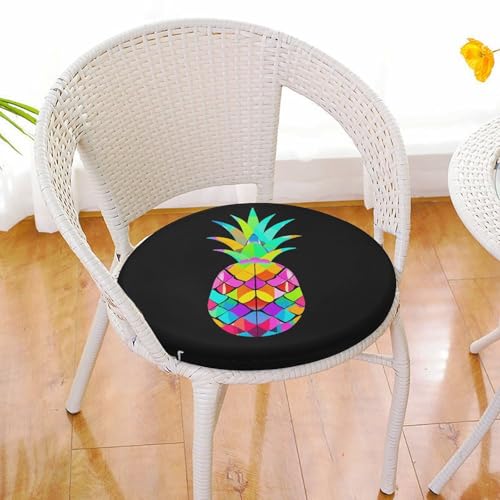 Coussin de sol de méditation imprimé ananas marbré brillant - 7